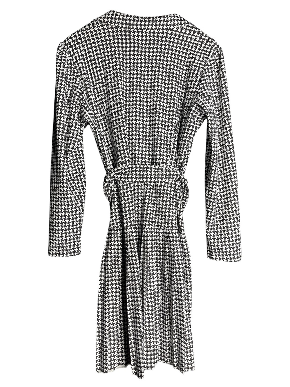 Elizabeth & Nicole Black and White Houndstooth Top XL - Picture 5 of 5